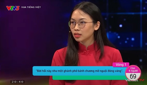 Tác giả Hoàng Tuấn Công dẫn hơn 10 từ điển để nhặt sạn Vua tiếng Việt- Ảnh 1. Ngữ liệu của chương trình đưa ra - Ảnh chụp màn hình