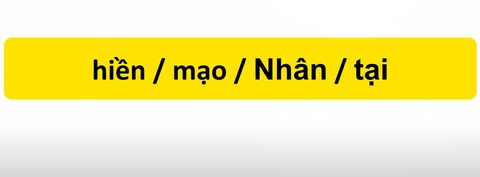 Thử tài tiếng Việt: Sắp xếp các từ sau thành câu có nghĩa (P55)- Ảnh 1. Thử tài tiếng Việt: Sắp xếp các từ sau thành câu có nghĩa (P55)- Ảnh 1.