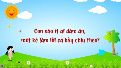 Câu đố hack não: Con gì vừa bằng hạt đỗ, ăn giỗ cả làng?- Ảnh 5.