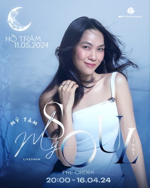 Quá nóng, Mỹ Tâm rủ fan ra biển làm live show- Ảnh 1. Poster chương trình ‘My Soul 1981’.