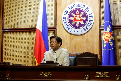 Tổng thống Philippines Ferdinand Marcos Jr - Ảnh: REUTERS Tổng thống Philippines Ferdinand Marcos Jr - Ảnh: REUTERS