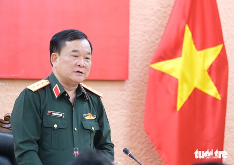 Việt Nam sẽ có ba sĩ quan đi gìn giữ hòa bình Liên Hiệp Quốc theo hình thức cá nhân- Ảnh 2. Thượng tướng Hoàng Xuân Chiến - thứ trưởng Bộ Quốc phòng - Ảnh: HÀ THANH