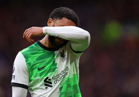 Jurgen Klopp: 'Arsenal chắc chắn đánh bại Man United'- Ảnh 1. Liverpool để mất ngôi đầu sau trận hòa Man United - Ảnh: REUTERS