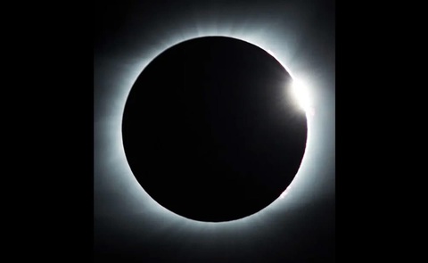 Ảnh: NDTV Theo số liệu của NASA, đường đi của nhật thực toàn phần năm nay rộng 185km, trải dài trên khu vực có hơn 44 triệu người Mỹ - Ảnh: NDTV