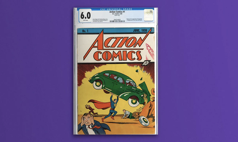 Truyện tranh comic Superman đắt nhất lịch sử, bán được 6 triệu USD- Ảnh 1. Truyện tranh comic Superman đắt nhất lịch sử, bán được 6 triệu USD- Ảnh 1.