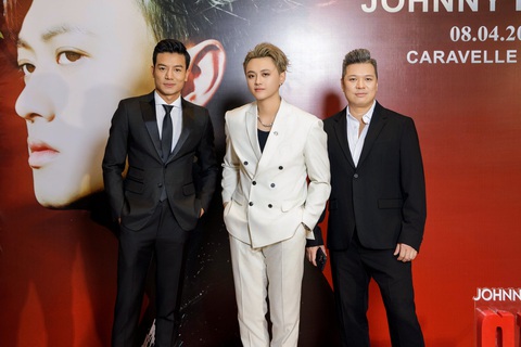 ‘Tân binh' Johnny Dương muốn được như HIEUTHUHAI, Đen Vâu, được Trương Ngọc Ánh nhận làm con- Ảnh 2. Hiếu Nguyễn, Johnny Dương và đạo diễn Cường Ngô