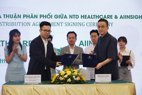 Phát triển AI trong sàng lọc ung thư cổ tử cung- Ảnh 2. Lễ ký kết - Ảnh: Đ.H