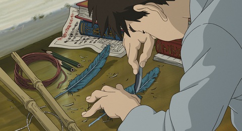 Ghibli tặng hình bản quyền của phim hoạt hình Thiếu niên và chim diệc- Ảnh 4. Có lẽ vì để ăn mừng cho chiến thắng tại giải Oscar, nên hãng đã tri ân người hâm mộ với 7 hình ảnh mới.