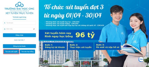 Trường Đại học CMC công bố kết quả trúng tuyển đợt 1 và 2- Ảnh 3. Trường Đại học CMC công bố kết quả trúng tuyển đợt 1 và 2- Ảnh 3.