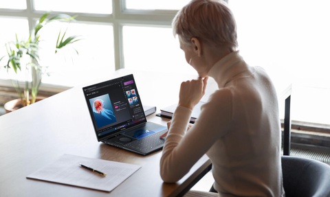 Zenbook DUO: Laptop 2 màn hình Lumina OLED trang bị chip AI- Ảnh 4. Zenbook DUO: Laptop 2 màn hình Lumina OLED trang bị chip AI- Ảnh 4.