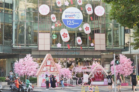 Đắm mình trong ngôi làng cổ Nhật Bản tại Saigon Centre- Ảnh 1. Đắm mình trong ngôi làng cổ Nhật Bản tại Saigon Centre- Ảnh 1.