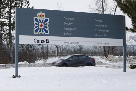 Trụ sở Cơ quan Tình báo An ninh Canada (CSIS) ở Ottawa, Ontario, Canada - Ảnh: REUTERS Trụ sở Cơ quan Tình báo an ninh Canada (CSIS) ở Ottawa, Ontario, Canada - Ảnh: REUTERS
