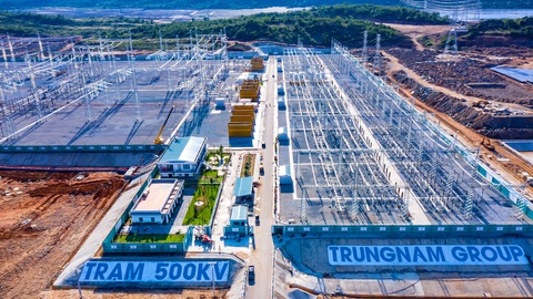 Trung Nam: 'Hết cách rồi chúng tôi mới phải cầu cứu'- Ảnh 1. Trung Nam kêu cứu, cho rằng có nguy cơ mất an ninh năng lượng vì chưa được thanh toán tiền điện trong khi phải vận hành trạm biến áp, đường dây 500kV do doanh nghiệp tự đầu tư - Ảnh: T.N