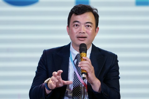 Ts.Bs. Trương Nguyễn Khánh Hưng, Khoa ngoại Chấn thương chỉnh hình, bệnh viện Chợ Rẫy - Ảnh: HỮU HẠNH TS.BS Trương Nguyễn Khánh Hưng, Khoa ngoại Chấn thương chỉnh hình, Bệnh viện Chợ Rẫy, trao đổi tại talkshow “Ứng dụng AI trong y tế