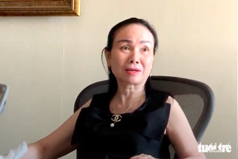 Học sinh lớp 12 Trường quốc tế AISVN đang thi IB và sẽ được cấp bằng- Ảnh 1. Bà Nguyễn Thị Út Em - chủ tịch hội đồng trường Trường quốc tế AISVN - Ảnh: TRẦN HUỲNH