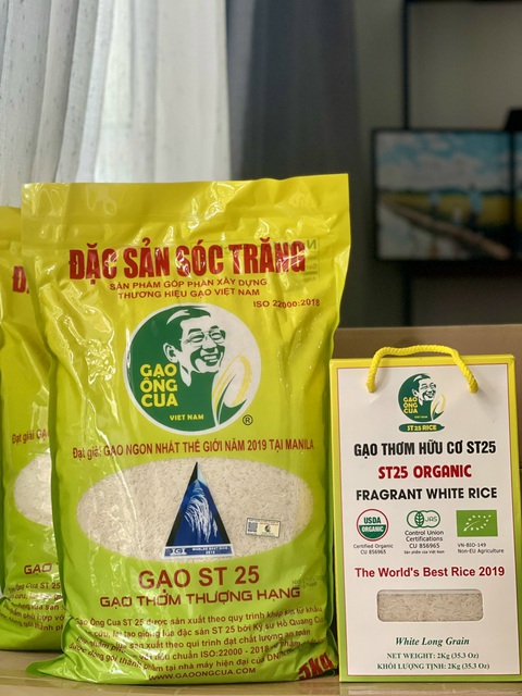Giả mạo từ gạo nước ngoài đến gạo Ông Cua- Ảnh 1. Nhãn hiệu