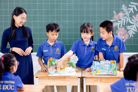 Ứng dụng thuyết kiến tạo trong giáo dục tại trường Tuệ Đức- Ảnh 3. Ứng dụng thuyết kiến tạo trong giáo dục tại trường Tuệ Đức- Ảnh 3.