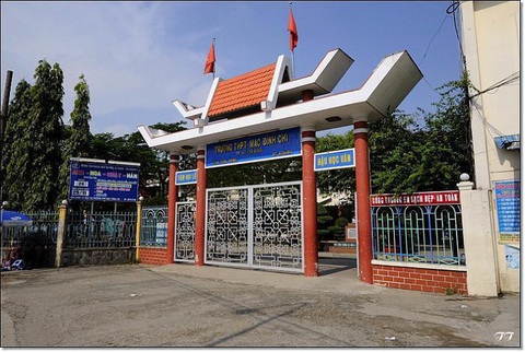Tin tức sáng 12-5: Thất thu doanh số bán bảo hiểm, ngân hàng lãi cao nhờ đâu?- Ảnh 12. THPT Mạc Đĩnh Chi là một trong bốn trường thí điểm mô hình trường học an toàn - Ảnh: Google Maps
