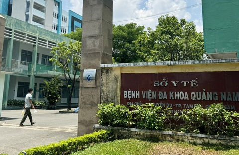 Quảng Nam báo cáo vụ chẩn đoán u nang bên phải, phẫu thuật bên trái: Khả năng u nang cả 2 bên- Ảnh 1. Bệnh viện Đa khoa Quảng Nam - Ảnh: LÊ TRUNG