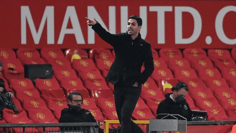 Mikel Arteta kêu gọi cầu thủ Arsenal thể hiện sức mạnh, đánh bại Manchester United- Ảnh 1. HLV Mikel Arteta tin tưởng Arsenal sẽ
