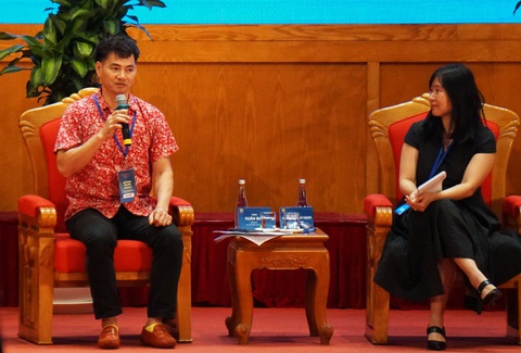 Xuân Bắc kêu khó, nhà rạp than khổ nếu tăng thuế 10%- Ảnh 2. NSND Xuân Bắc - giám đốc Nhà hát Kịch Việt Nam - cho rằng mức lương hiện nay chưa đủ sức hút đối với người lao động tham gia thiết chế văn hóa, thể thao - Ảnh: T.THẮNG