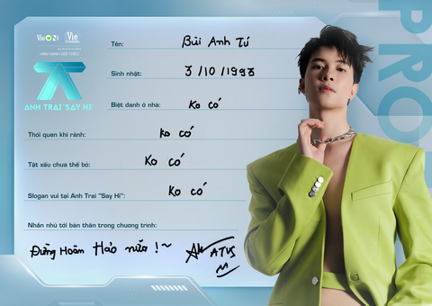 Anh Tú khoe profile hoàn hảo không tì vết, Diệu Nhi nhanh chóng vào 'bóc phốt' chồng- Ảnh 2. Profile viết tay của Anh Tú.