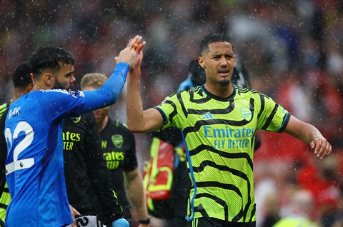 Arsenal rất tốt nhưng Man City rất tiếc!- Ảnh 5. Arsenal hoàn toàn có thể tin vào tương lai tương sáng nếu duy trì những gì họ đạt được ở mùa bóng năm nay - Ảnh: REUTERS