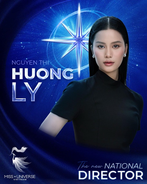 Tân giám đốc Hương Ly bị sao quả tạ chiếu tận hai lần trong họp báo Miss Universe Vietnam- Ảnh 3. Hoa hậu Hoàn vũ Việt Nam thông báo á hậu 1 Miss Universe Vietnam 2023 Nguyễn Thị Hương Ly chính thức được bổ nhiệm làm giám đốc quốc gia - National Director.