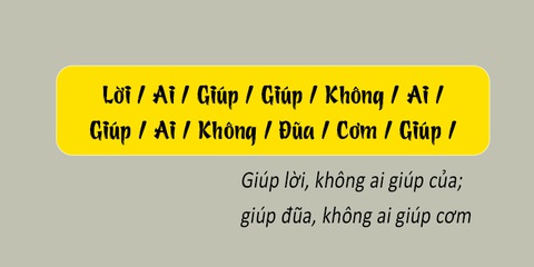 Thử tài tiếng Việt: Sắp xếp các từ sau thành câu có nghĩa (P92)- Ảnh 4. Thử tài tiếng Việt: Sắp xếp các từ sau thành câu có nghĩa (P92)- Ảnh 4.