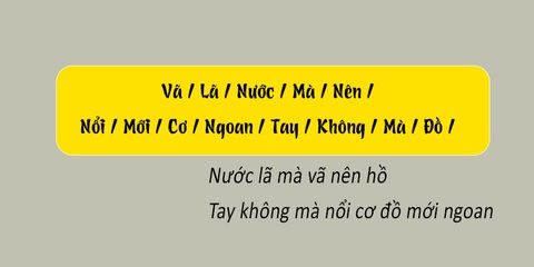 Thử tài tiếng Việt: Sắp xếp các từ sau thành câu có nghĩa (P93)- Ảnh 4. Thử tài tiếng Việt: Sắp xếp các từ sau thành câu có nghĩa (P93)- Ảnh 4.