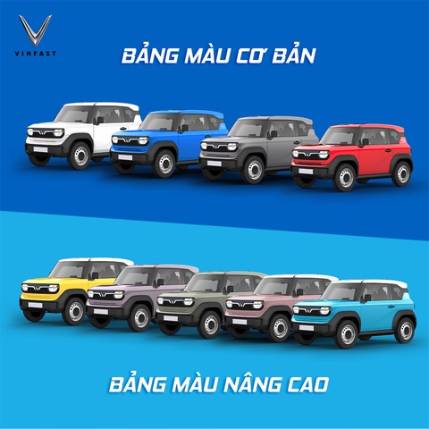 Cơn sốt 'độ online' VinFast VF 3: Chưa có xe nhưng đầy thiết kế táo bạo- Ảnh 13. Bản thân chiếc xe VinFast cung cấp cũng có tùy chọn màu sắc phong phú, lên tới 9 màu. Rất có thể đây cũng là hình ảnh bản thương mại của mẫu xe điện này - Ảnh: VinFast