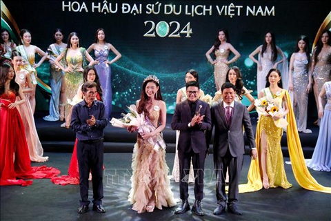 Á Hậu 2 tại chung kết Hoa hậu Đại sứ Du lịch Việt Nam 2024 Á hậu 2 tại chung kết Hoa hậu Đại sứ Du lịch Việt Nam 2024