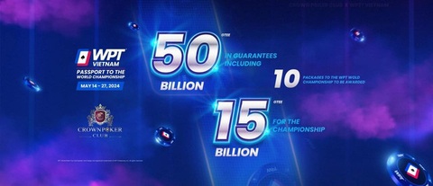 Chủ tịch Hà Nội yêu cầu dừng ngay giải poker WPT Vietnam 2024 'nếu chưa đúng quy trình'- Ảnh 1. Thông tin giải poker được quảng cáo trên mạng xã hội - Ảnh chụp màn hình