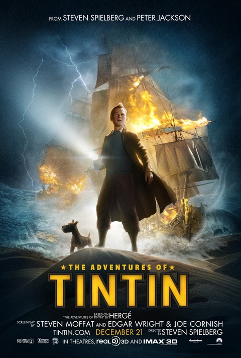 Phim hoạt hình dựa trên các bộ tiểu thuyết đồ họa hấp dẫn- Ảnh 3. The Adventures of Tintin là cuộc truy tìm kho báu hấp dẫn. Bộ phim kết hợp nội dung từ ba cuốn truyện: ‘The Secret of the Unicorn’, ‘Red Rackham's Treasure’ và ‘The Crab with the Golden Claws’.