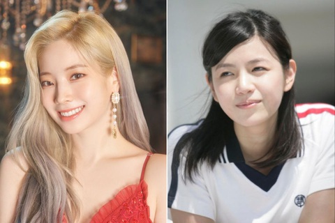 Dahyun (trái) và bản gốc Thẩm Giai Nghi do Trần Nghiên Hy thủ vai - Ảnh: Naver Dahyun (trái) và bản gốc Thẩm Giai Nghi do Trần Nghiên Hy thủ vai - Ảnh: Naver
