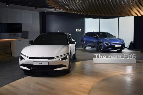 Kia EV6 2024 ra mắt cùng nhiều nâng cấp đáng chú ý, vẫn chưa hẹn ngày về Việt Nam- Ảnh 6. Kia EV6 mới được kỳ vọng sẽ duy trì vị thế vốn có của hãng xe này - Ảnh: Kia