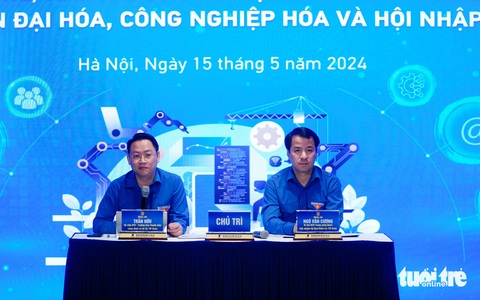 Tọa đàm diễn ra tại Hà Nội và 64 điểm cầu trực tuyến - Ảnh: NGUYỄN HIỀN Tọa đàm diễn ra tại Hà Nội và 64 điểm cầu trực tuyến - Ảnh: NGUYỄN HIỀN
