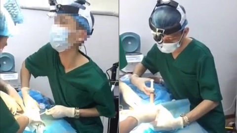 Tiêm trẻ hóa ‘cậu nhỏ’, chưa kịp trẻ đã nhiễm trùng- Ảnh 1. Bơm chất trẻ hóa không rõ nguồn gốc có thể dẫn đến nhiễm trùng dương vật - Ảnh: H.L.