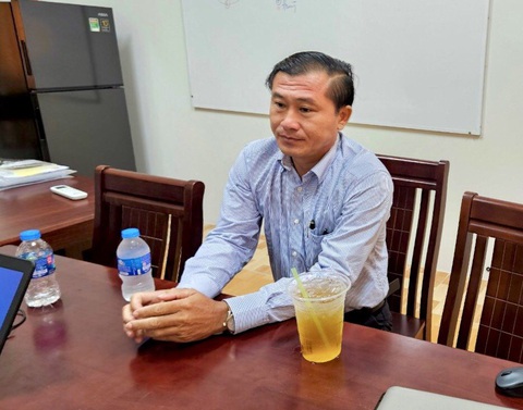 Vụ phân lô, bán nền Phú Quốc: Chủ tịch xã Cửa Dương tự thú- Ảnh 2. Ông Trần Văn Việt - chủ tịch UBND xã Cửa Dương - Ảnh: Công an cung cấp
