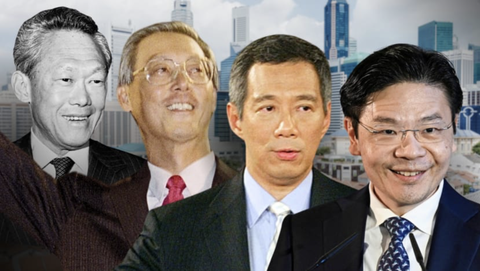 Các thế hệ lãnh đạo của Singapore từ khi tách khỏi Malaysia đến nay - Ảnh: Channel News Asia, AFP Các thế hệ lãnh đạo của Singapore từ khi tách khỏi Malaysia đến nay - Ảnh: Channel News Asia, AFP