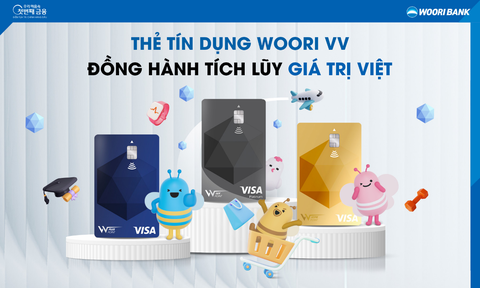 Ngân hàng Woori ra mắt dòng thẻ tín dụng tích điểm lên đến 10%- Ảnh 2. Ngân hàng Woori ra mắt dòng thẻ tín dụng tích điểm lên đến 10%- Ảnh 2.
