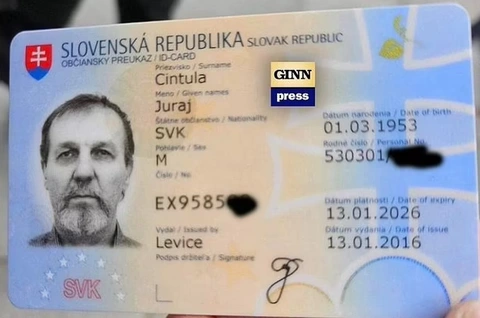 Toàn cảnh vụ ám sát Thủ tướng Slovakia gây chấn động châu Âu- Ảnh 5. Nghi phạm Juraj Cintula - Ảnh: GINN PRESS