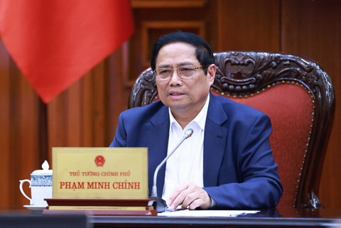 Đến 15-6, đơn vị nào mua bán vàng không có hóa đơn điện tử sẽ bị rút giấy phép- Ảnh 2. Thủ tướng Phạm Minh Chính - Ảnh: VGP