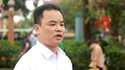 Tạm giữ giám đốc Khu di tích lịch sử Đền Hùng- Ảnh 1. Ông Lê Trường Giang, giám đốc Khu di tích lịch sử Đền Hùng - Ảnh: C.TUỆ