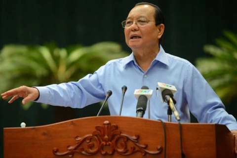 Khai trừ Đảng ông Mai Tiến Dũng, Dương Văn Thái, cách tất cả chức vụ trong Đảng với ông Lê Thanh Hải- Ảnh 1. Ông Lê Thanh Hải - Ảnh: QUANG ĐỊNH