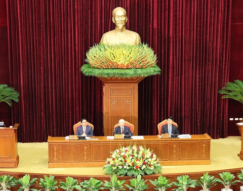 Tổng Bí thư Nguyễn Phú Trọng chủ trì và phát biểu khai mạc Hội nghị- Ảnh: TTXVN Tổng bí thư Nguyễn Phú Trọng chủ trì và phát biểu khai mạc Hội nghị- Ảnh: TTXVN