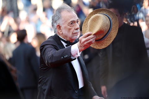 Phim Megalopolis của 'Bố Già' Coppola được vỗ tay 7 phút tại Cannes- Ảnh 1. Đạo diễn Francis Ford Coppola trên thảm đỏ buổi công chiếu phim Megalopolis - Ảnh: GETTY IMAGES
