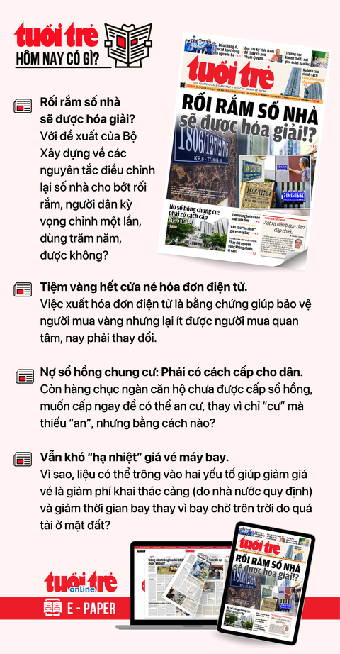 Tin tức chính trên Tuổi Trẻ nhật báo hôm nay 15-5. Để đọc Tuổi Trẻ báo in phiên bản E-paper, mời bạn đăng ký Tuổi Trẻ Sao TẠI ĐÂY Tin tức chính trên Tuổi Trẻ nhật báo hôm nay 18-5. Để đọc Tuổi Trẻ báo in phiên bản E-paper, mời bạn đăng ký Tuổi Trẻ Sao TẠI ĐÂY