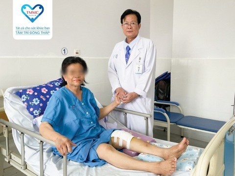 BVĐK Tâm Trí Đồng Tháp thay khớp gối nhân tạo cho bệnh nhân- Ảnh 1. BVĐK Tâm Trí Đồng Tháp thay khớp gối nhân tạo cho bệnh nhân- Ảnh 1.
