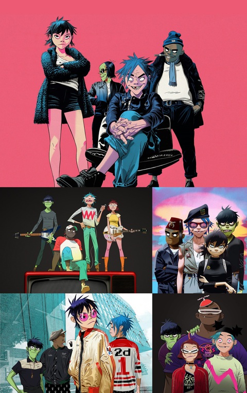 Gorillaz, ban nhạc ảo thành công với hoạt hình âm nhạc- Ảnh 6. Gorillaz, ban nhạc ảo thành công với hoạt hình âm nhạc- Ảnh 6.